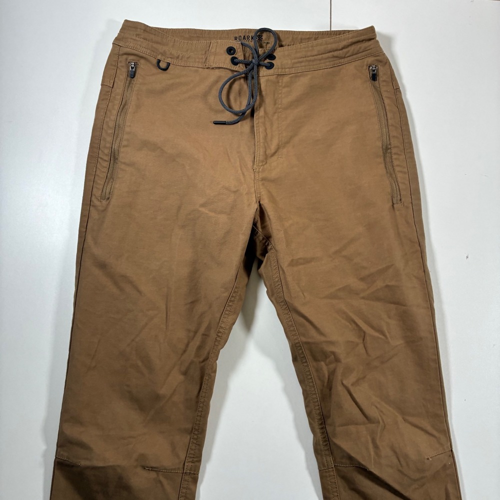 Roark Layover Trail Pants 28x30 Brown RP274 Stretch Adventure Hiking Trousers
